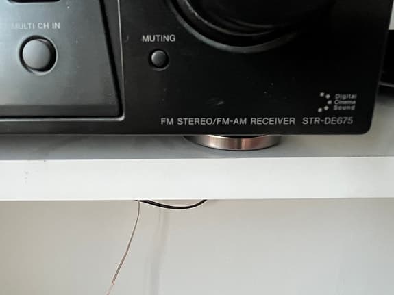 Sony receiver 5*100w