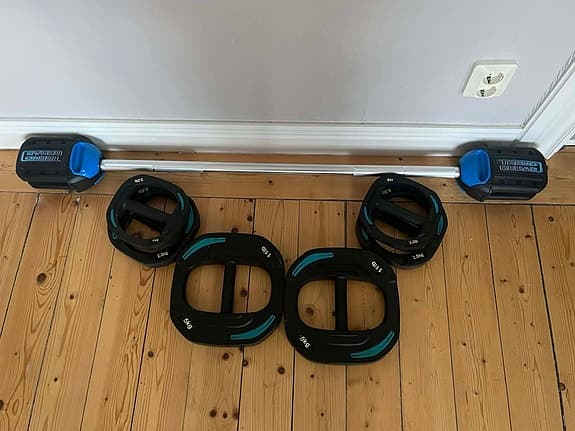 Trend Rehab träningsutrustning viktplattor och handtag