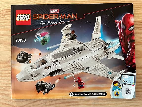 LEGO Marvel Spider-Man Far From Home stark jet