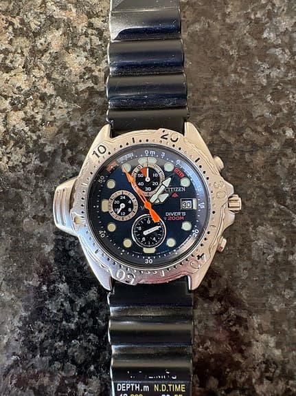 Citizen Promaster Herrklocka Kronograf Blå