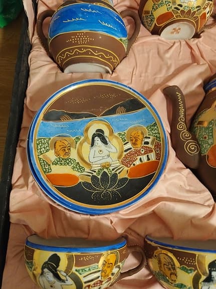 &Tradition keramik servis set med koppar och fat