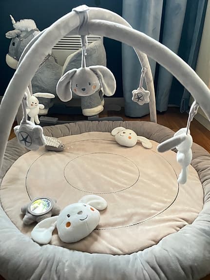Beemoo PLAY Bunny Babygym, Grey