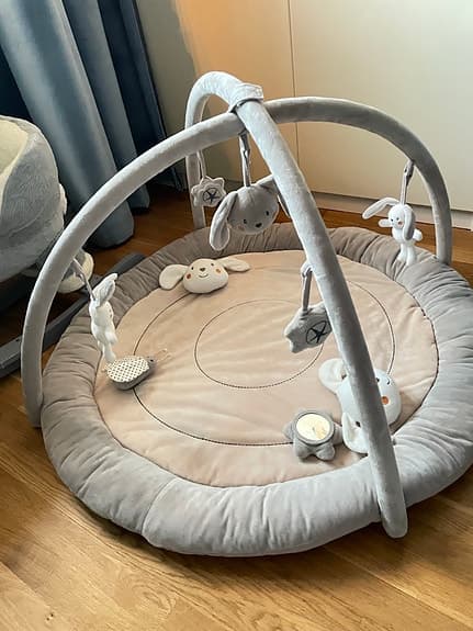 Beemoo PLAY Bunny Babygym, Grey