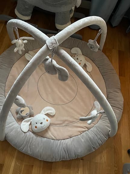 Beemoo PLAY Bunny Babygym, Grey