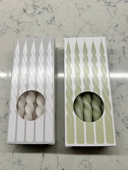 Hay Mini Swirl Ljusstakar 10-pack