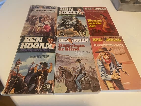 Ben Hogan Westernböcker 6-pack