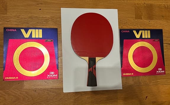 Nyskick pingisracket offensiv YINHE &XIOM