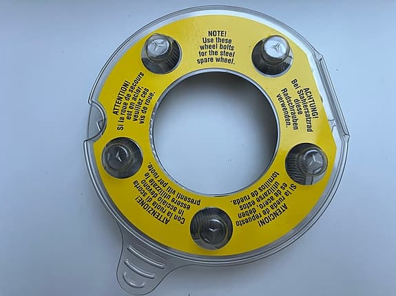 Hjulbultsats till Mercedes nödreservhjul