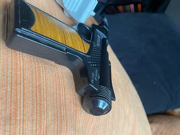 SÄLLSYNT UFO SHADO Ed Straker pistol Replika Propellerpistol SÄLLSYNT