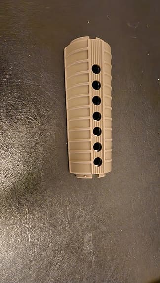 Del av handguard från ett AR16 gevär