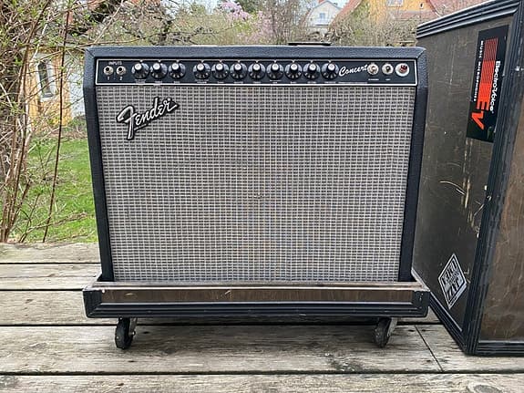 Fender Concert, vintage förstärkare 80-tal, 1x12