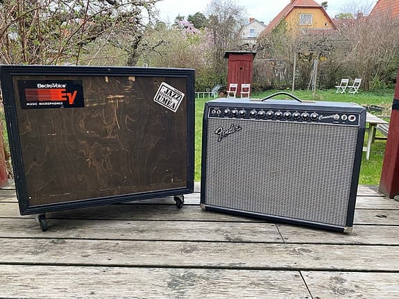 Fender Concert, vintage förstärkare 80-tal, 1x12