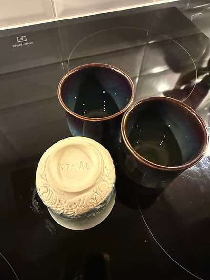 Design espresso koppar från Ståhl 4 st