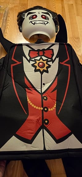 Lego ikonisk vampyrdräkt storlek M 7-8 år