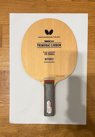 Butterfly Primorac-carbon lackad rätt