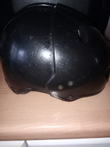 Hjälm Svart strlk M 51,5-55,5 cm