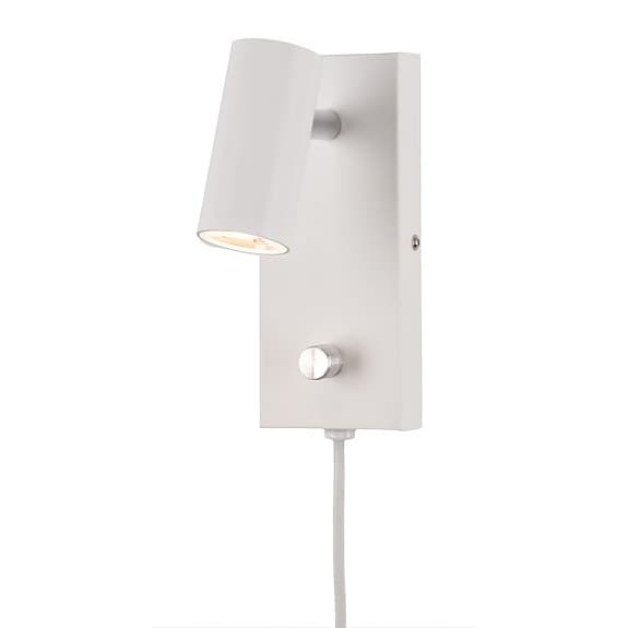 2x LED Väggspotlight "Cody" grå dimmbar