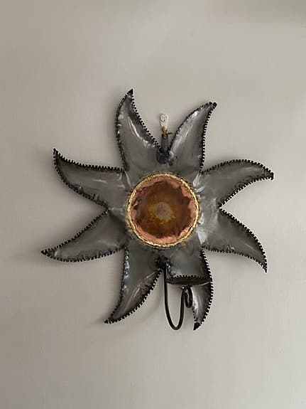 Vägghängd ljusstake