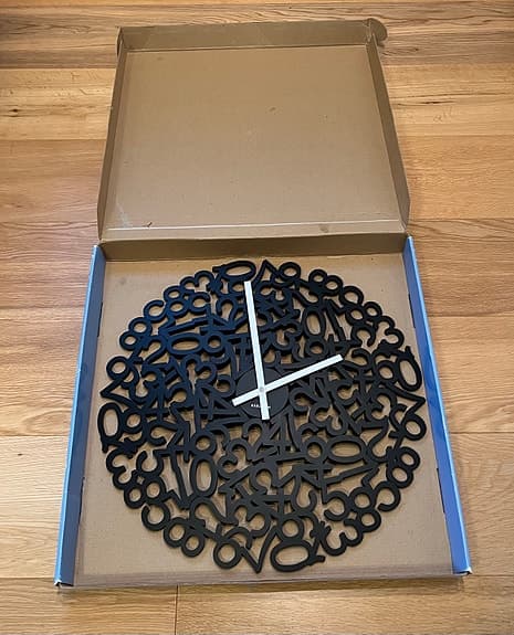 Väggklocka - Mixed numbers