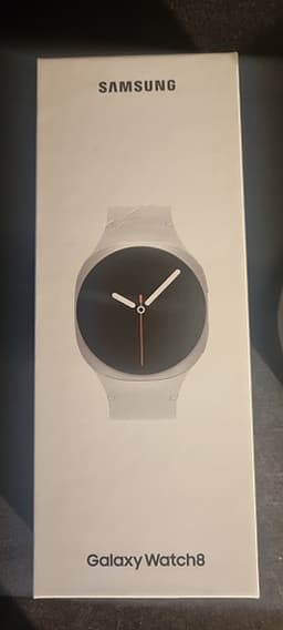 Samsung Galaxy Watch 8 oöppnad
