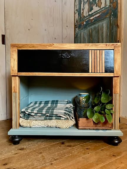 ✨💚super cool och karaktärfull vintage 50-tal byrå tvmöbel (ekologiskt renoverad)