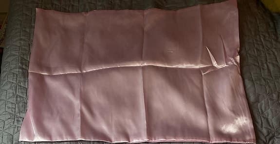 2 st helt nya örngott i satin - blush