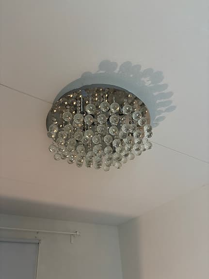 TAKKRONA EGLO CALAONDA KROM/KRISTALL