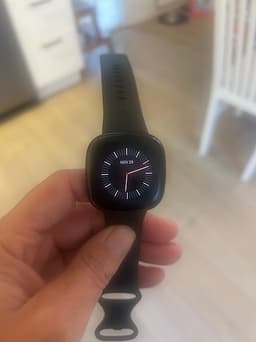 Fitbit Versa 3 smartklocka svart