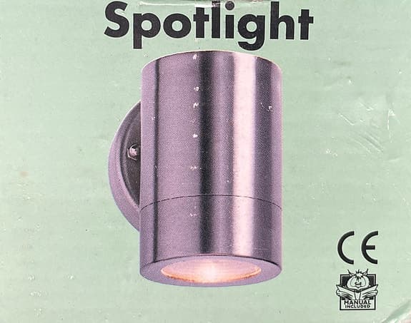 Fasadbelysning/utomhusbelysning i rostfritt