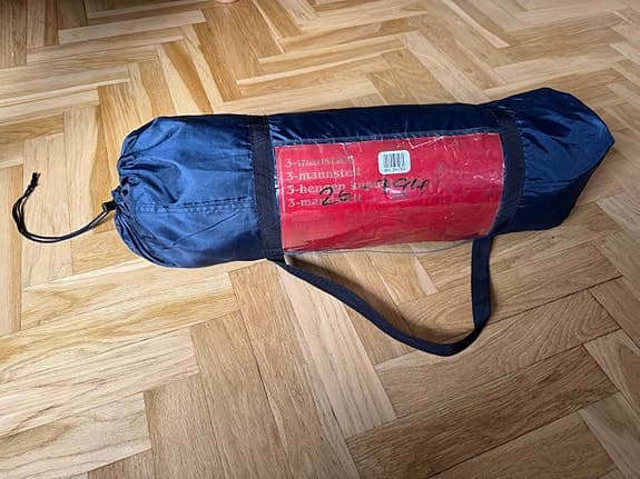 Tält för 3 personer kupoltält