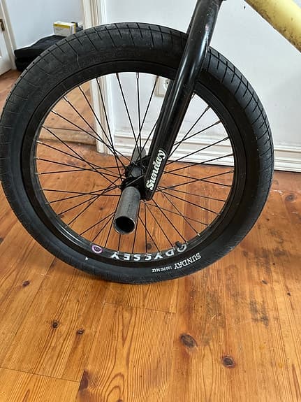 Sunday BMX med aftermarket del