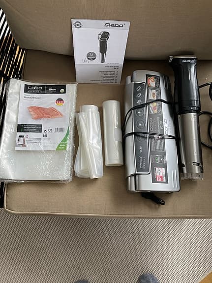 Sous vide med vakuummaskin