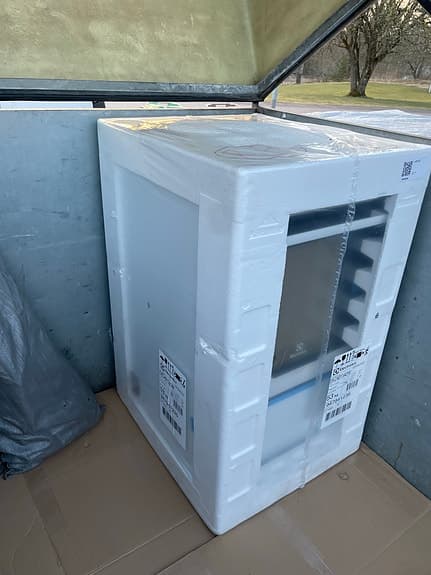 Electrolux EKK54550OW Spis med ugn och fyra plattor, vit