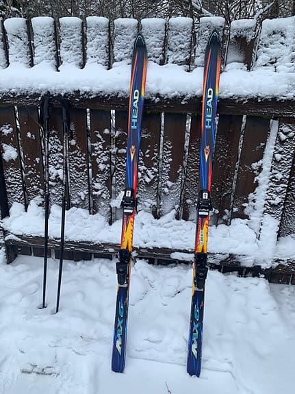 Slalomskidor 180cm