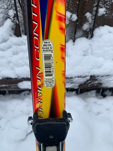 Slalomskidor 180cm