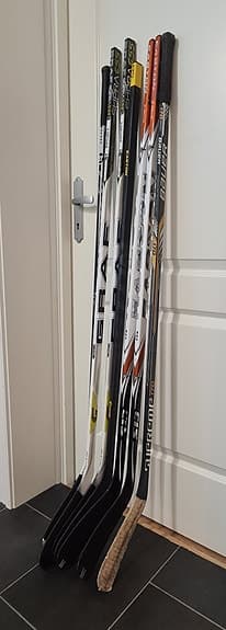 Ishockeyklubbor (6stycken), junior right