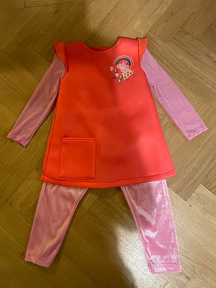 Utklädningskläder Greta gris