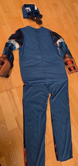 Marvel Captain America utklädningskläder storlek 7-8 år