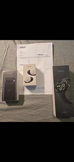 Google Pixel 10 Pro 256Gb +Pixel Watch 3 +Pixel Buds Pro 2