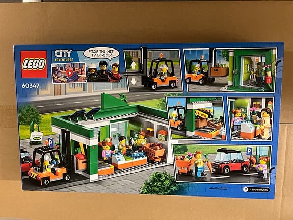 LEGO City Livsmedelsbutik byggsats 60347