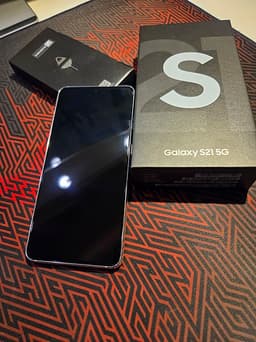 Samsung Galaxy S21 5G 128 GB vit pearl