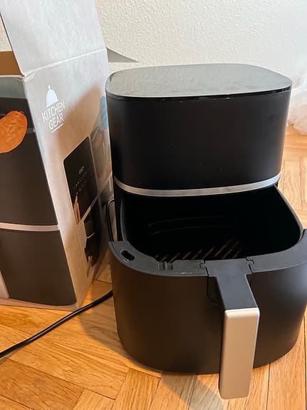 Kitchen Gear Air Fryer 2 liter svart