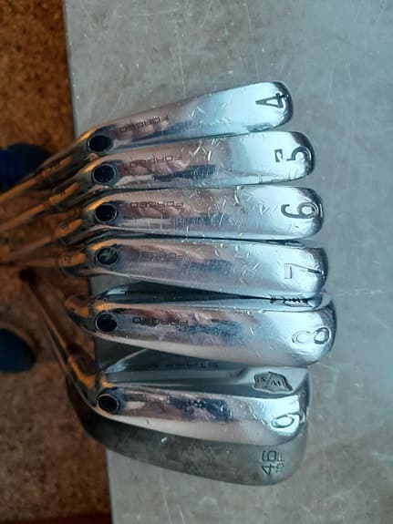 Wilson Staff Model MB 4-9 + Vokey SM8 46 Oil can. Stiff Standard längder S300