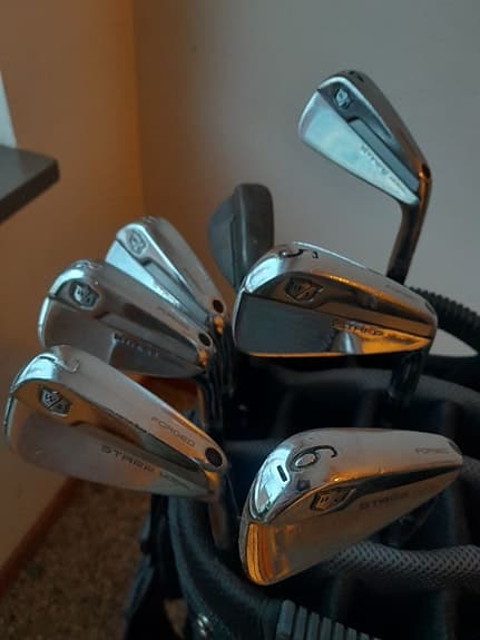 Wilson Staff Model MB 4-9 + Vokey SM8 46 Oil can. Stiff Standard längder S300