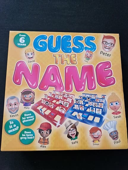 Sällskapsspel Guess the name