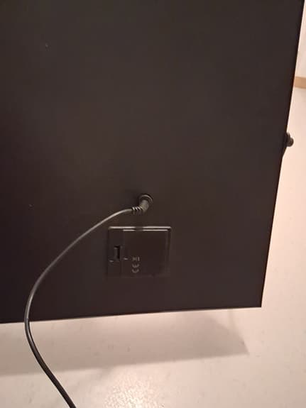 IKEA Sminkbordsspegel med lampor