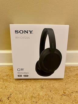 Sony WH-CH720N hörlurar svart