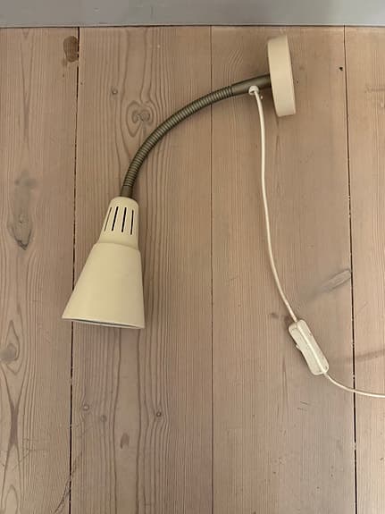 Sänglampa eller vägglampa IKEA Kvart