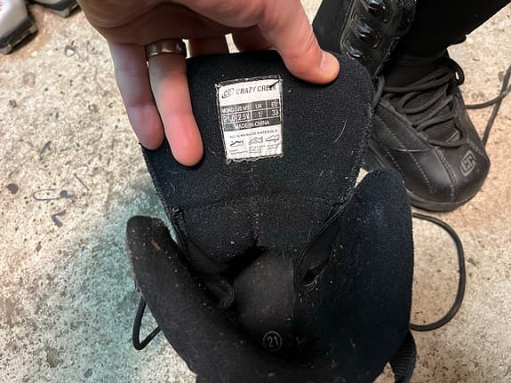 Snowboardboots storlek 33