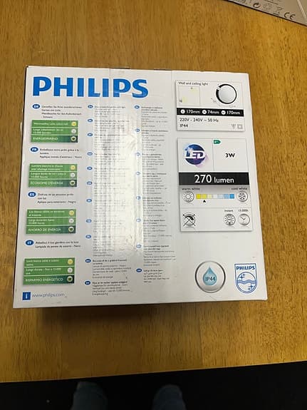 Philips myGarden LED utomhuslampa 3W vit